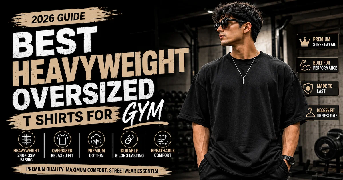 Premium T Shirts in India Best Heavyweight Oversized T Shirts
