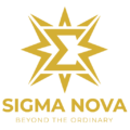 Sigma Nova premium fashion brand gold favicon logo
