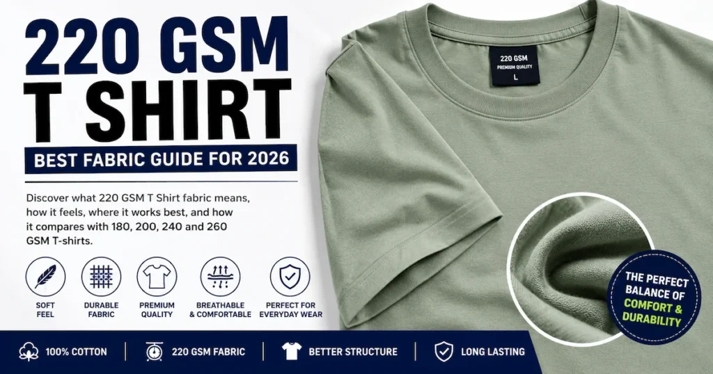 220 GSM T Shirt fabric guide 2026