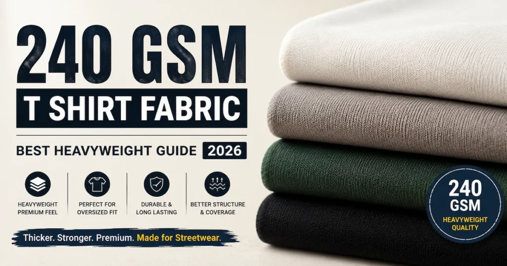 240 GSM T Shirt Fabric heavyweight guide 2026
