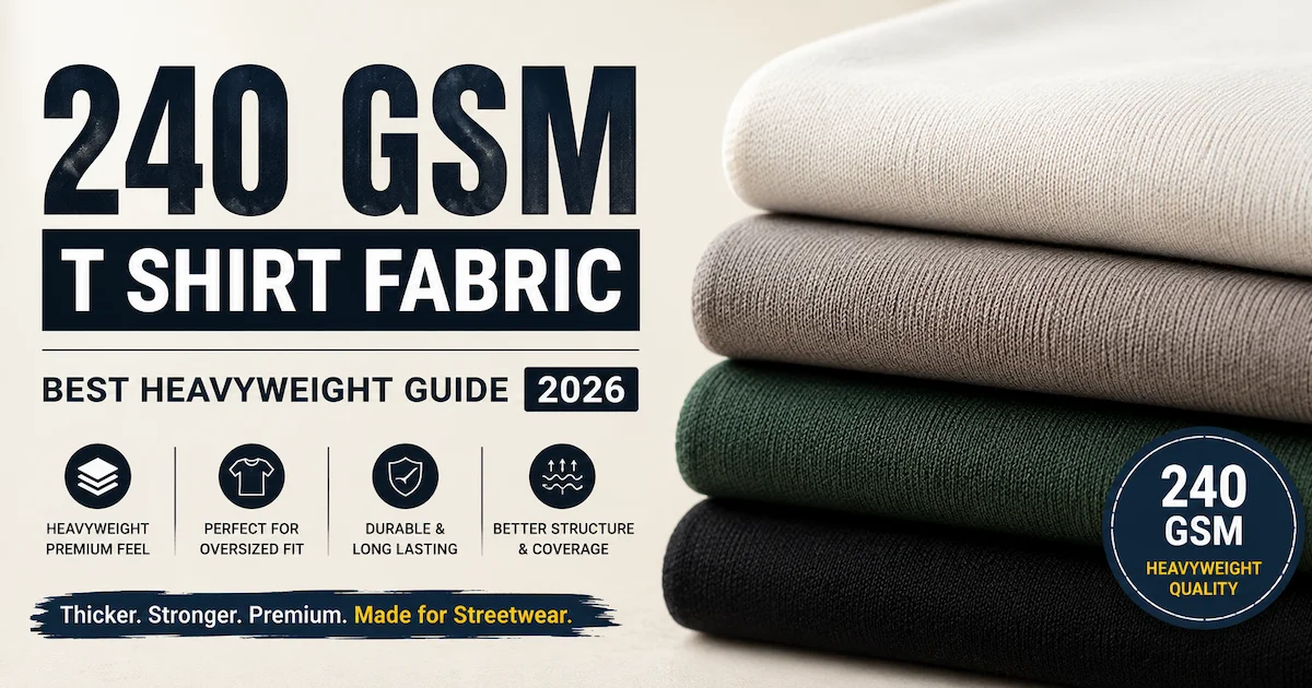 240 GSM T Shirt Fabric heavyweight guide 2026